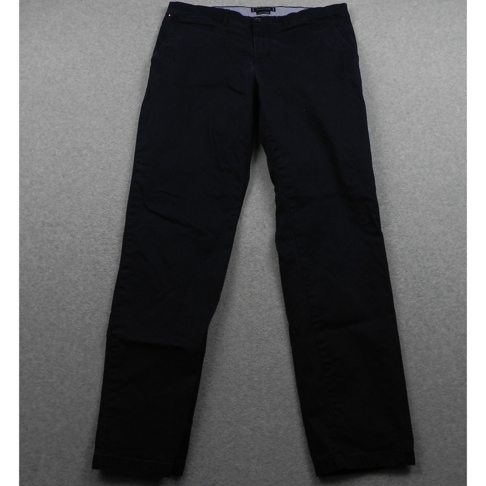 Tommy Hilfiger Men's Navy Blue Chinos